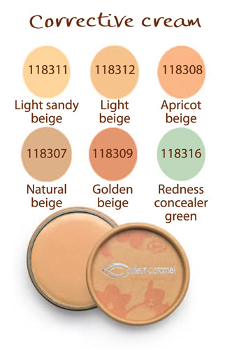 couleur_caramel_corrective_cream_concealer_Colour_Chart
